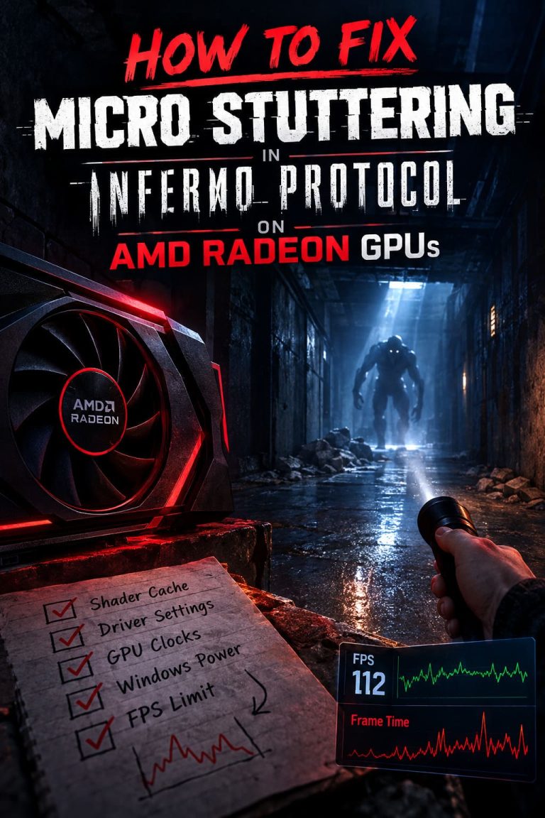 How to Fix Micro Stuttering in Inferno Protocol on AMD Radeon GPUs