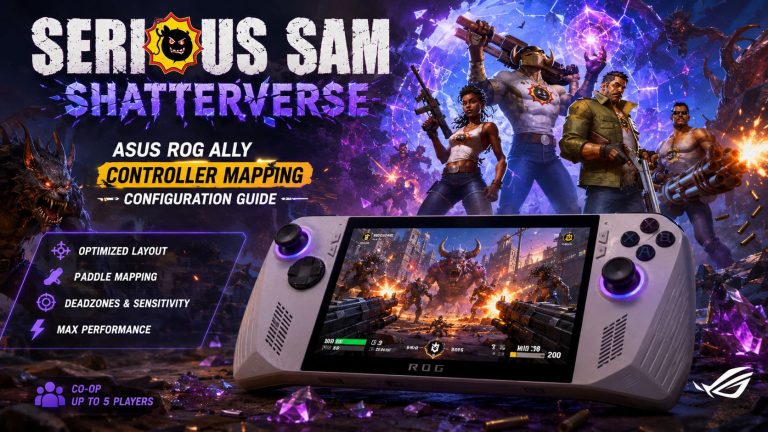 Serious Sam Shatterverse ASUS ROG Ally Controller Mapping Configuration Guide Serious Sam Shatterverse ASUS ROG Ally Controller Mapping Configuration Guide