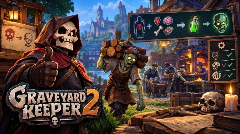 Graveyard Keeper 2 Zombie Guide: How to Get and Automate Undead Workers