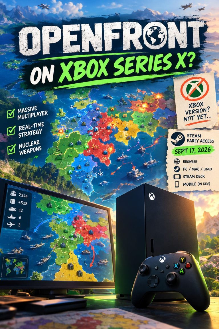 Is OpenFront Coming to Xbox Series X? Everything We Know So Far