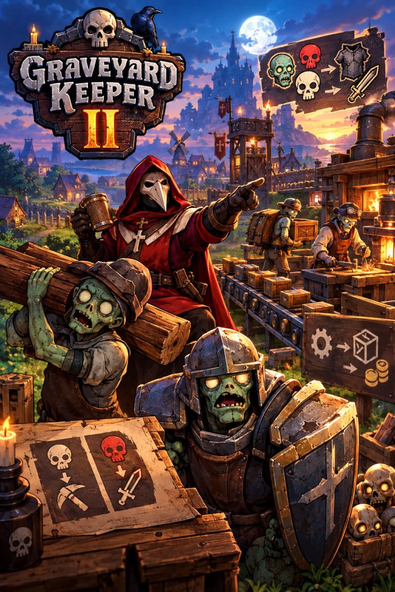 Graveyard Keeper 2 Zombie Guide: How to Train, Armor, Gear, and Automate Factories
