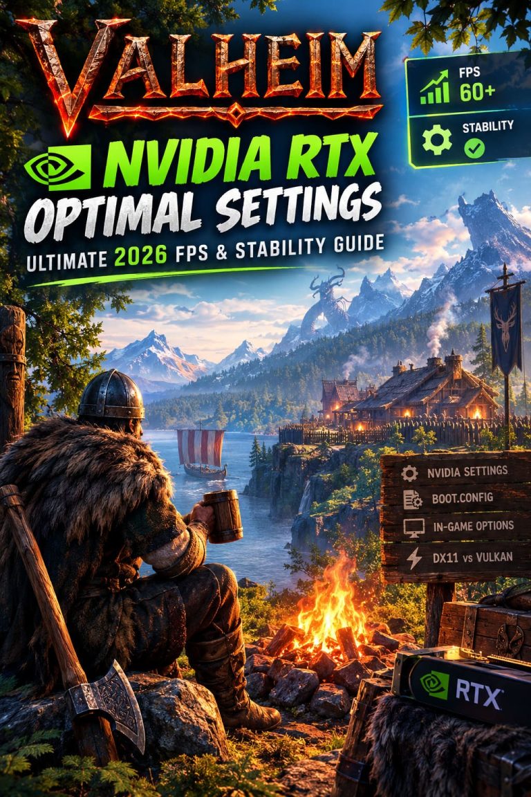 Valheim NVIDIA RTX Optimal Settings: Ultimate 2026 FPS & Stability Guide