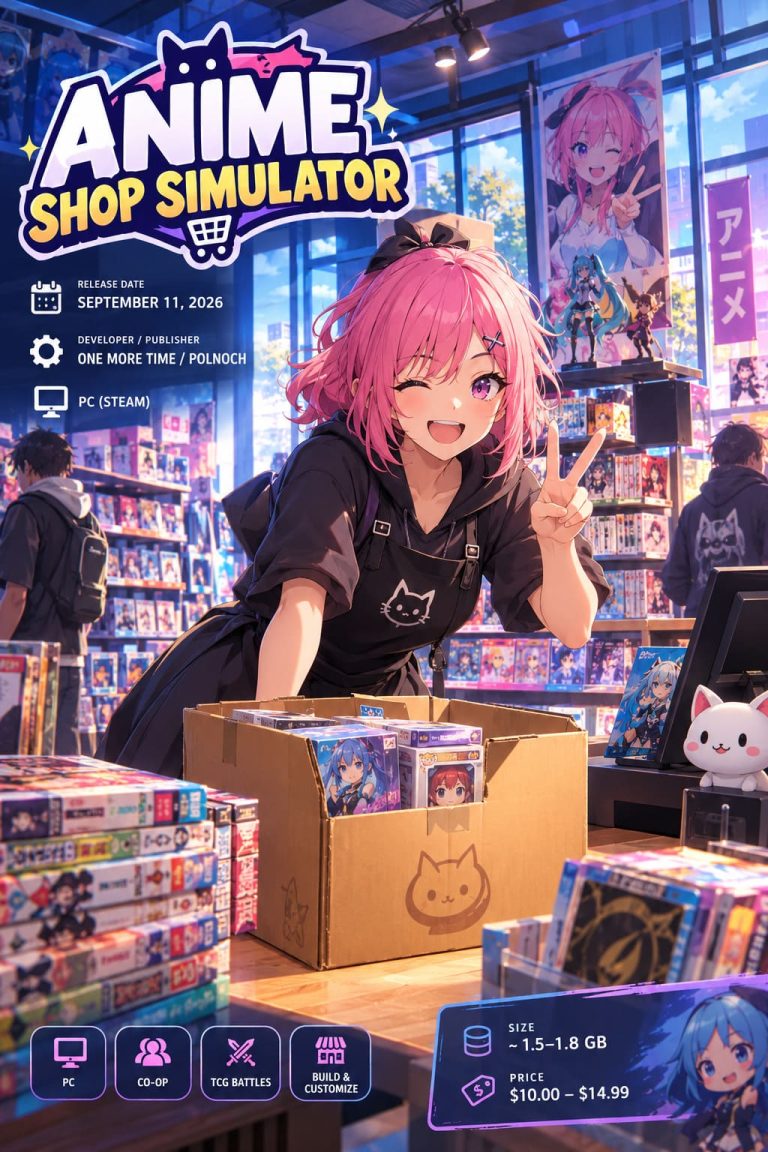 Anime Shop Simulator System Requirements, Download Size & Price (2026 Guide) Anime Shop Simulator System Requirements, Download Size & Price (2026 Guide)
