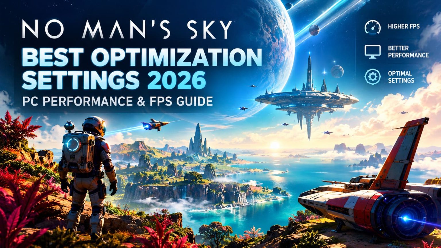 Sky Map Render No Man's Sky Best Optimization Settings 2026: PC Performance & FPS ...
