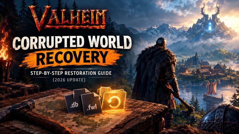 Valheim Corrupted World Recovery: Step-by-Step Restoration Guide (2026 Update)