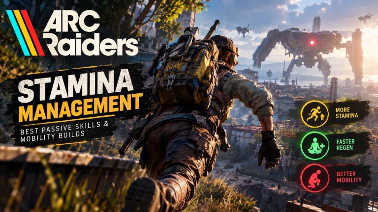 Arc Raiders Stamina Management Guide: Best Passive Skills and Mobility Builds (2026 Update)