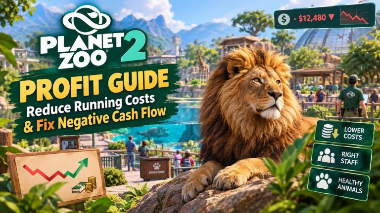 Planet Zoo 2 Profit Guide: How to Reduce Running Costs and Fix Negative Cash Flow
